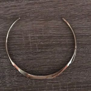 LOFT gold collar necklace
